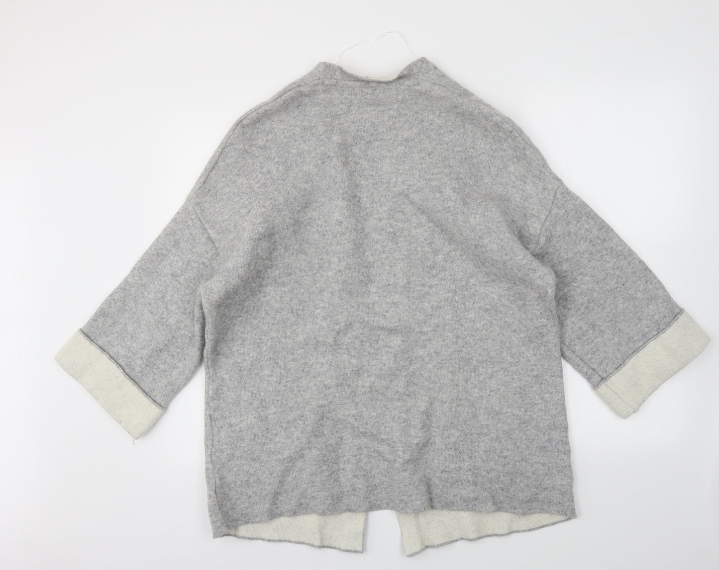 Chiaramente Womens Grey   Cardigan Jumper Size L
