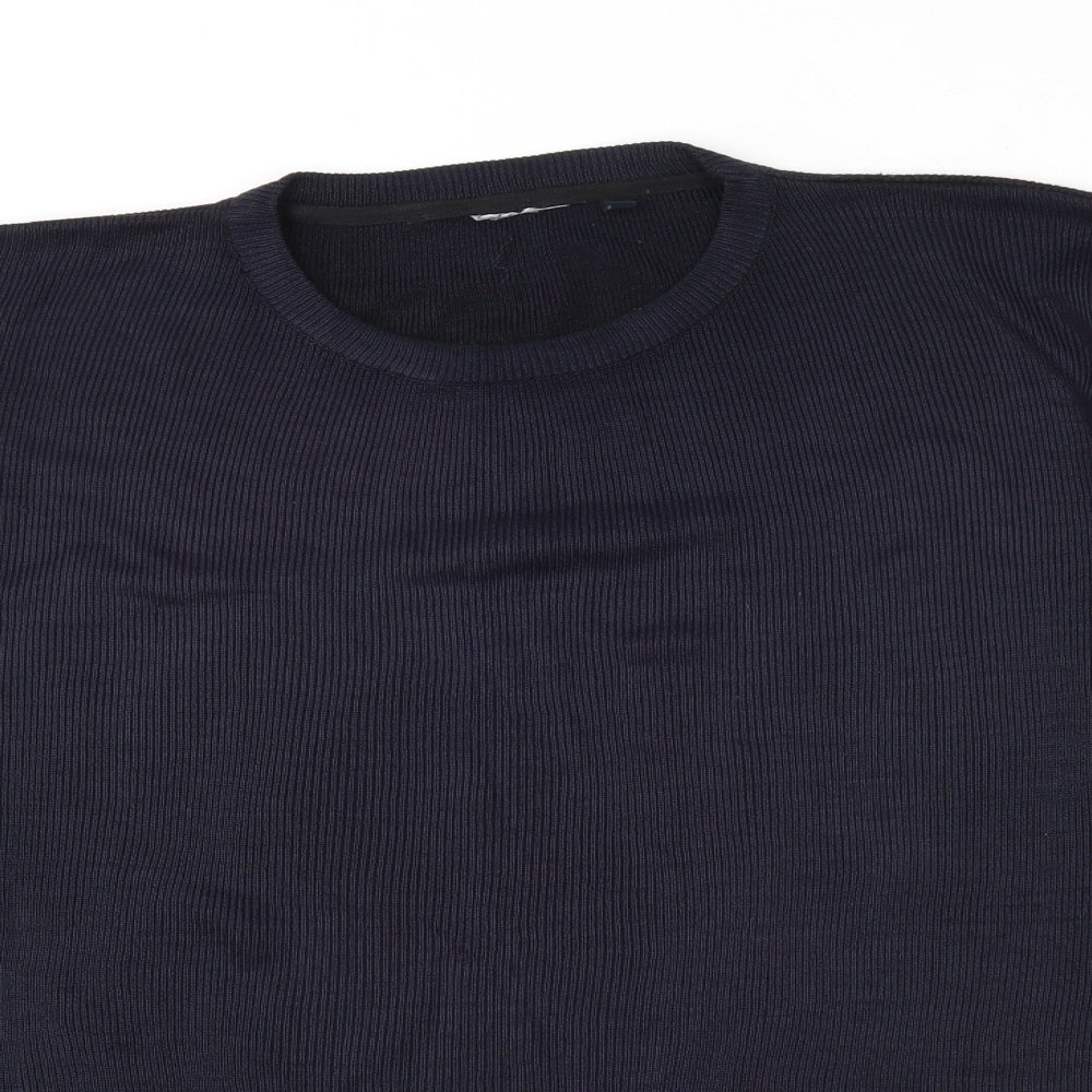 Preworn Mens Blue   Pullover Sweatshirt Size XL