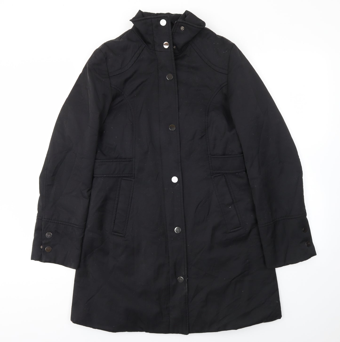 UNDER WRAPS Womens Black   Jacket Coat Size 12