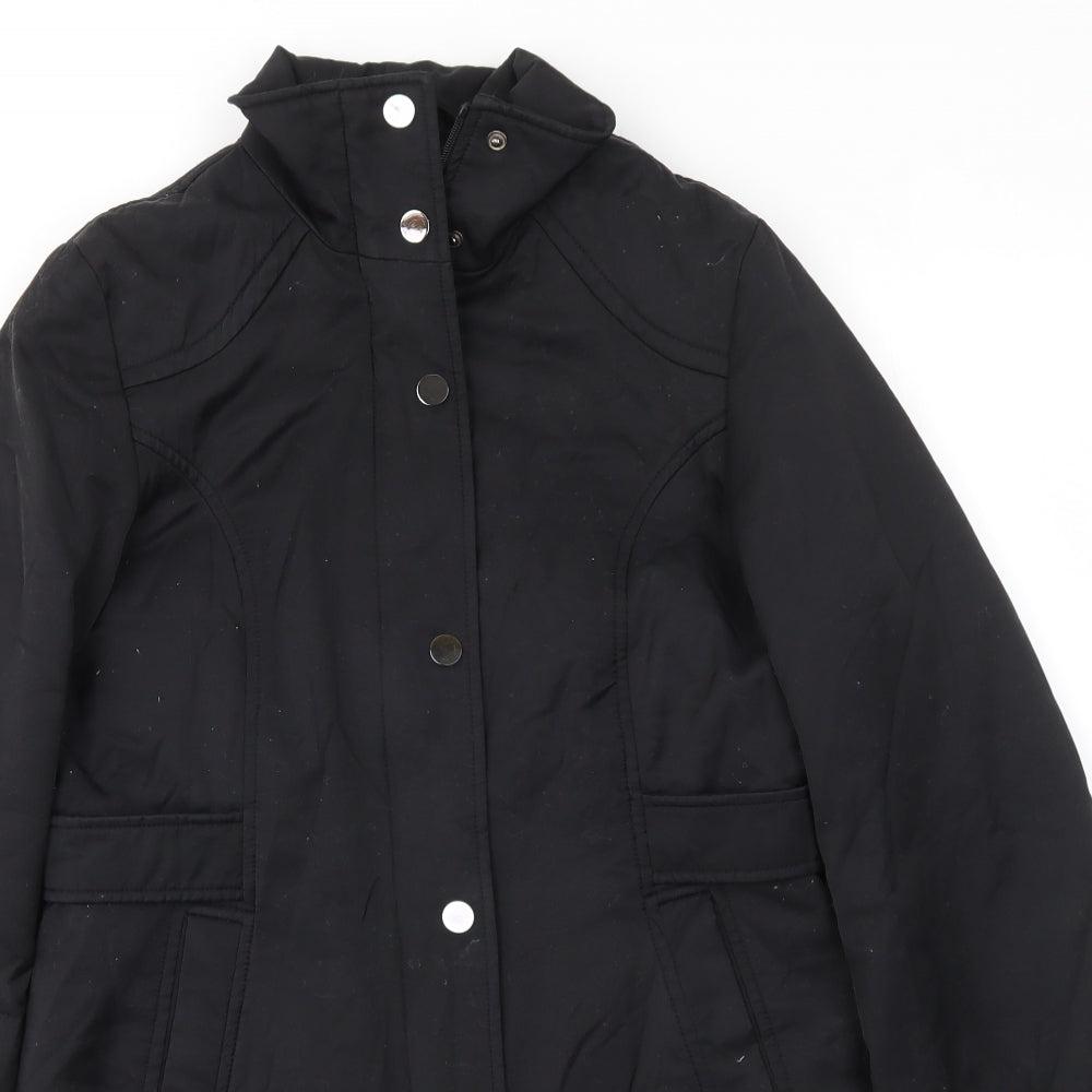 UNDER WRAPS Womens Black   Jacket Coat Size 12