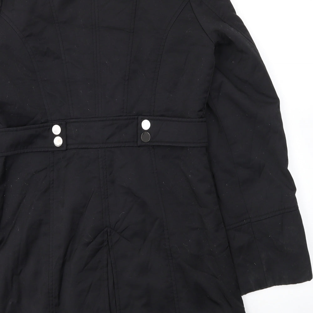 UNDER WRAPS Womens Black   Jacket Coat Size 12