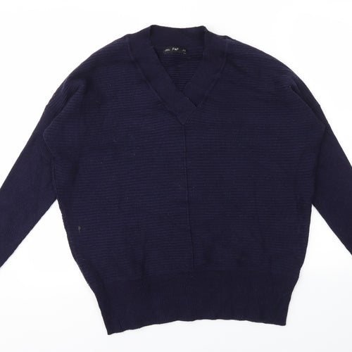 F&F Womens Blue   Pullover Jumper Size 14