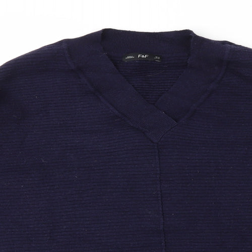 F&F Womens Blue   Pullover Jumper Size 14