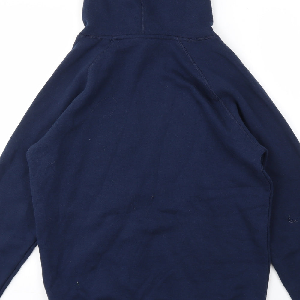 adidas Mens Blue   Pullover Hoodie Size S