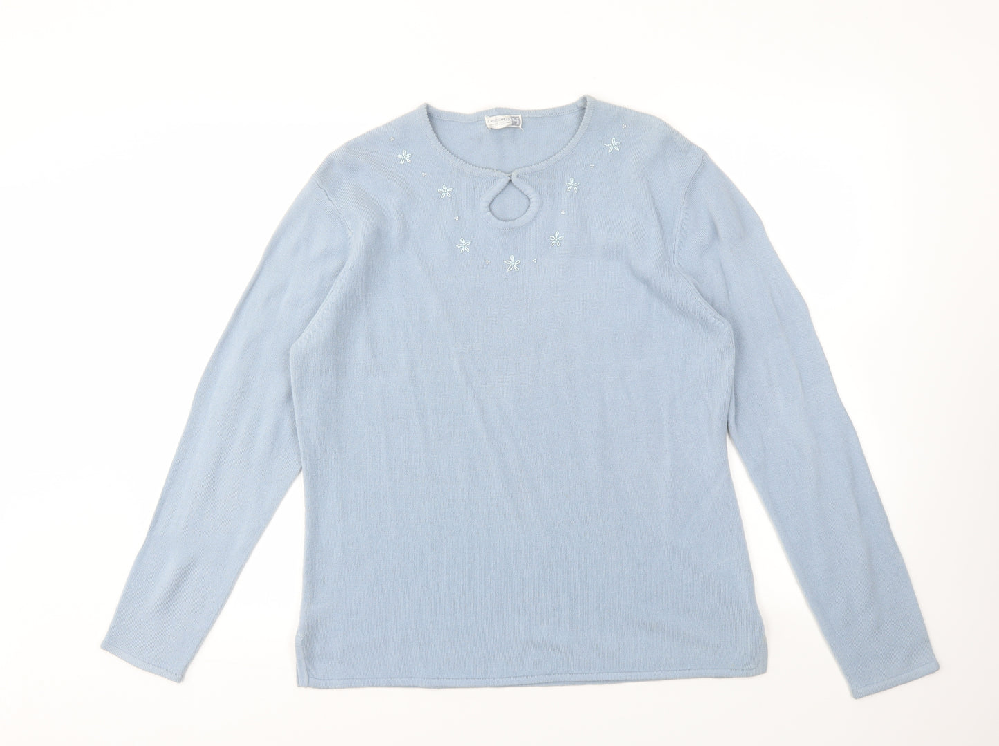 ladieswear Womens Blue   Pullover Jumper Size 18