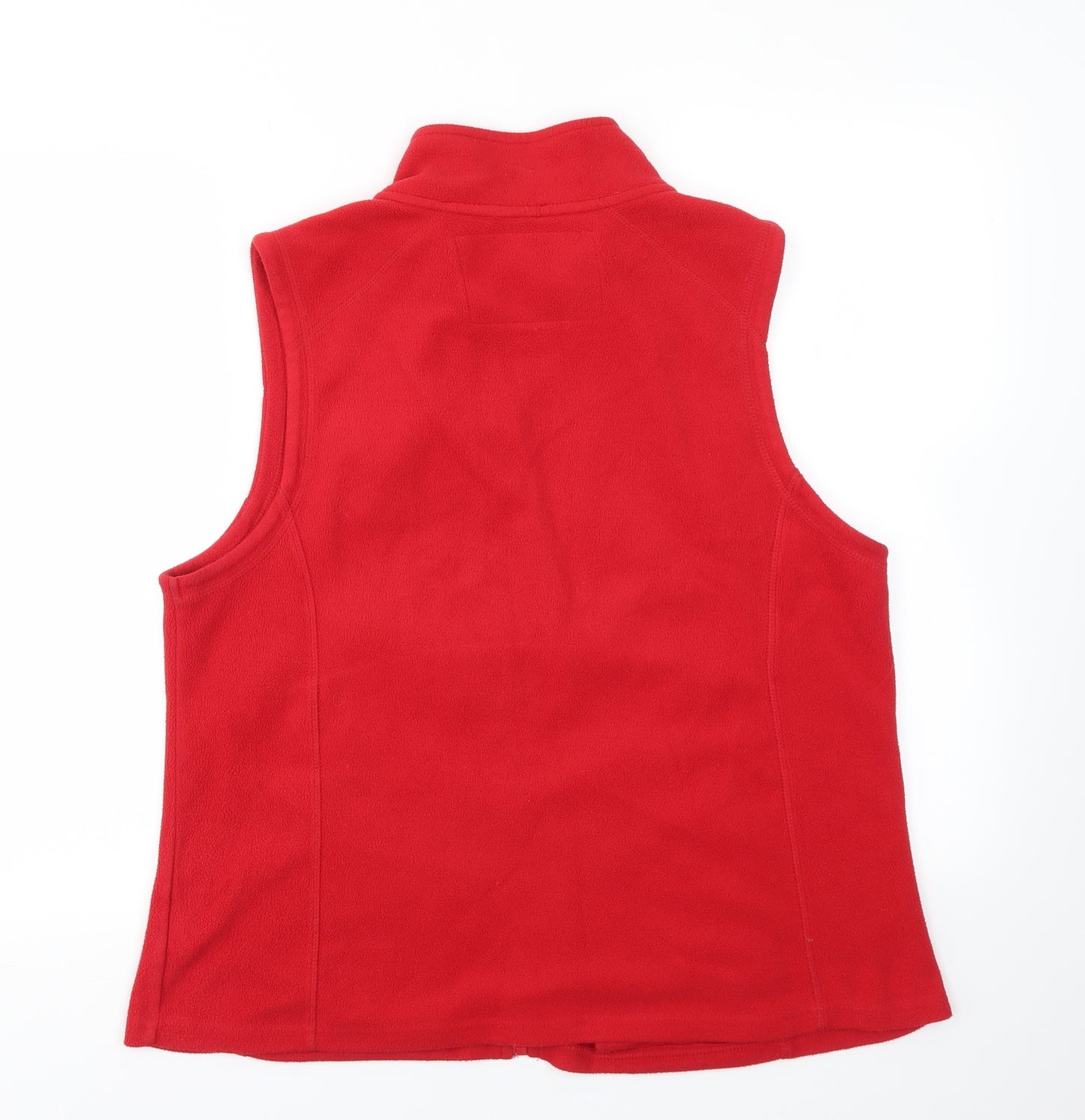 Peacocks Womens Red   Gilet Jacket Size 18