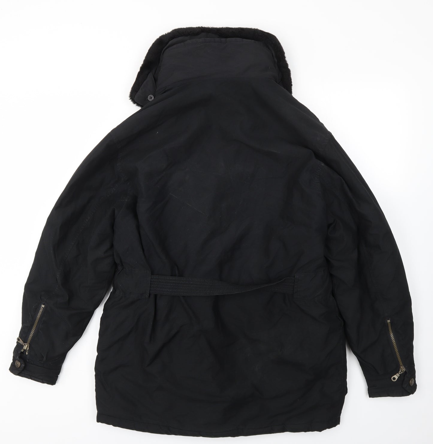 Klass Womens Black Houndstooth  Jacket Coat Size 6