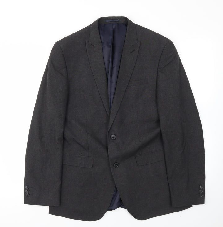 NEXT Mens Grey Jacket Blazer Size 40