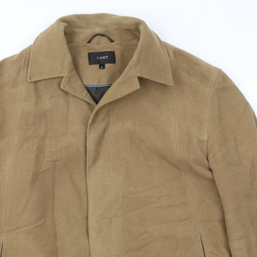 NEXT Mens Brown   Jacket Coat Size L