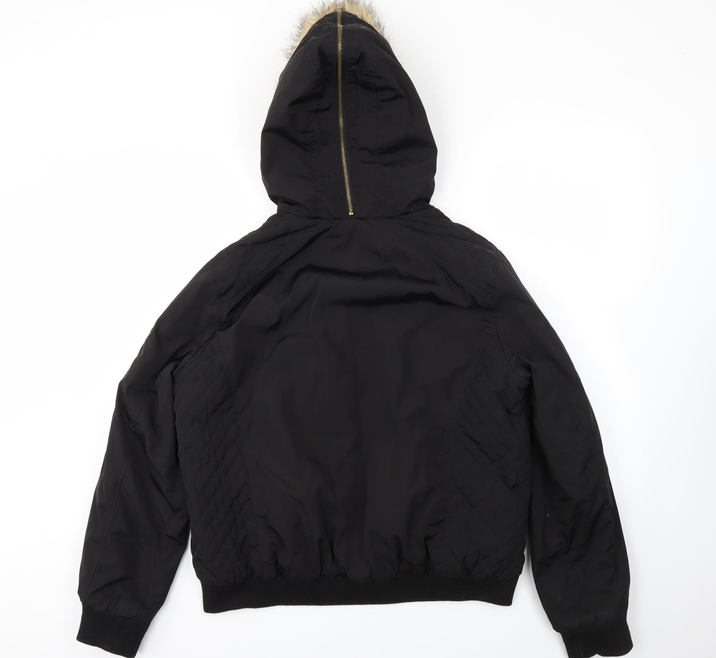 DENIM&CO Womens Black   Jacket Coat Size 16