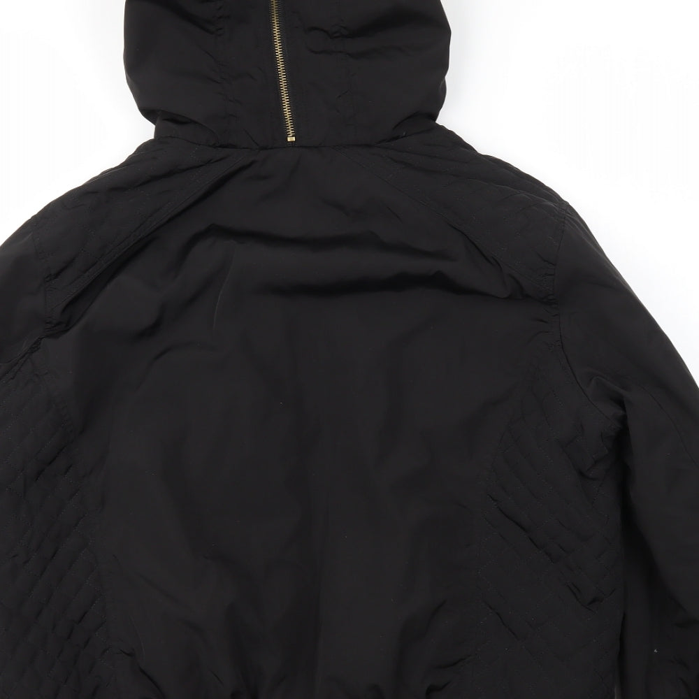 DENIM&CO Womens Black   Jacket Coat Size 16