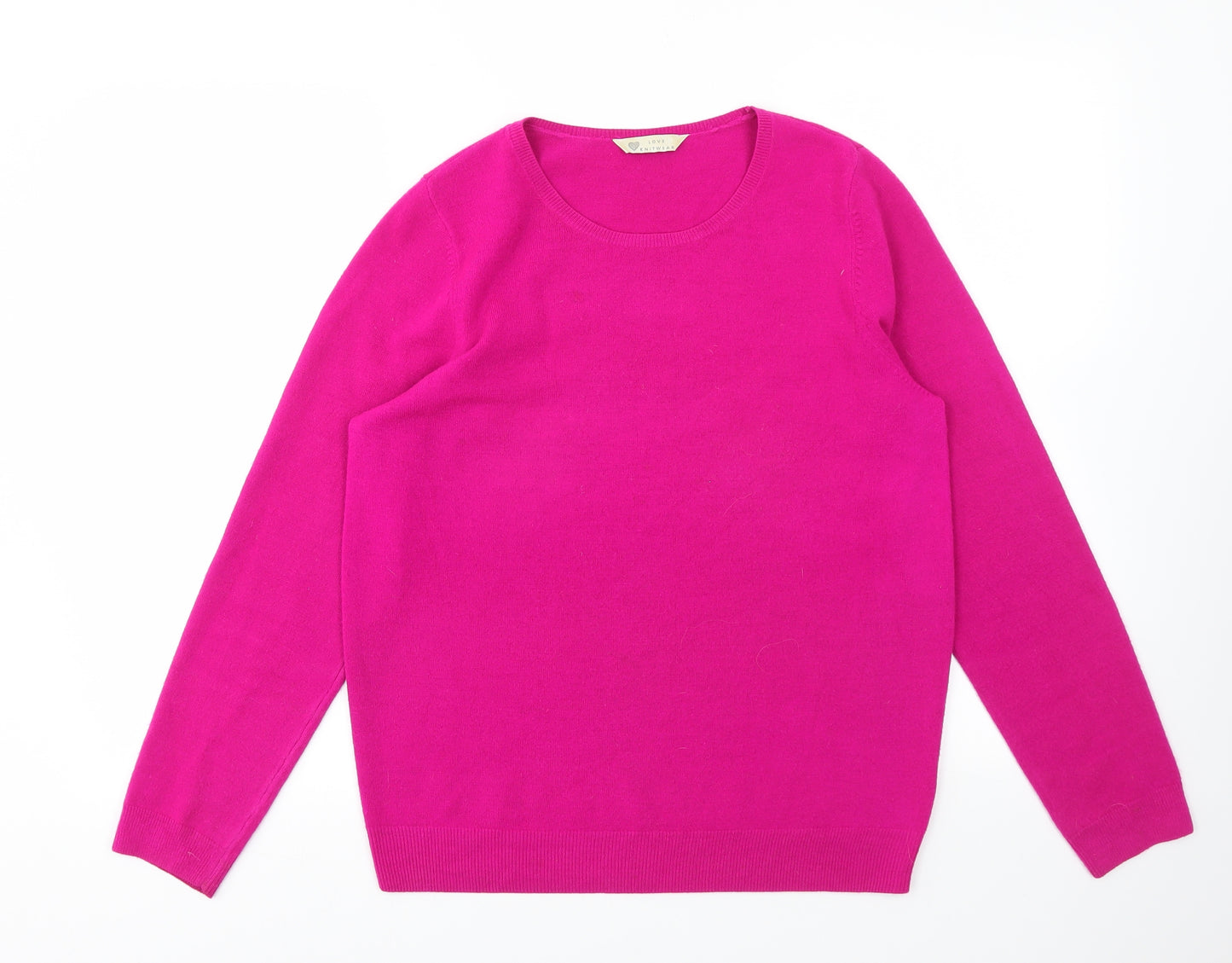 BHS Womens Purple   Pullover Jumper Size 14