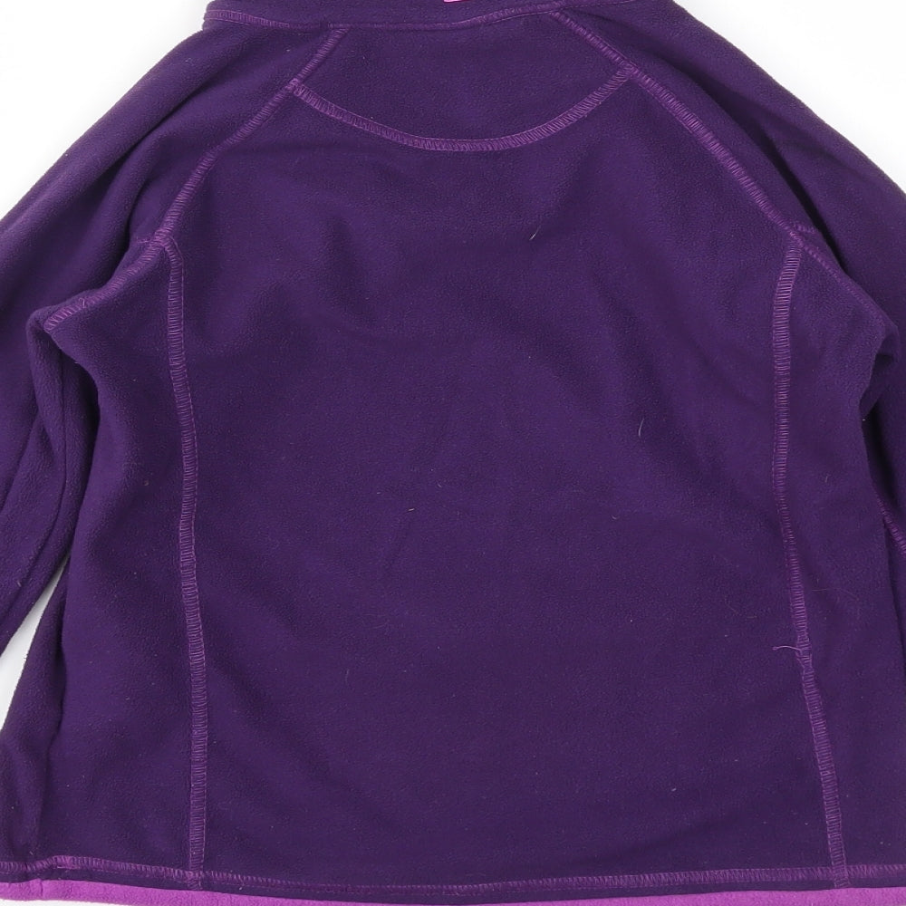 moutain warhouse Girls Purple   Pullover Hoodie Size 9-10 Years