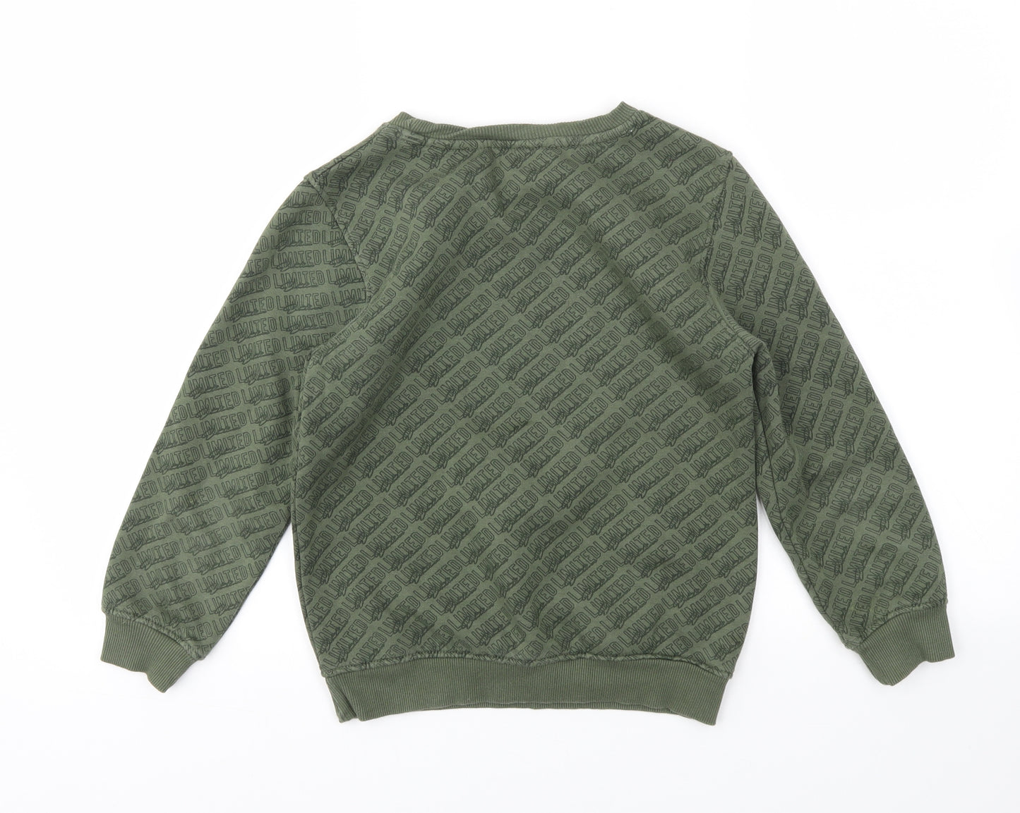 George Boys Green   Pullover Jumper Size 8-9 Years