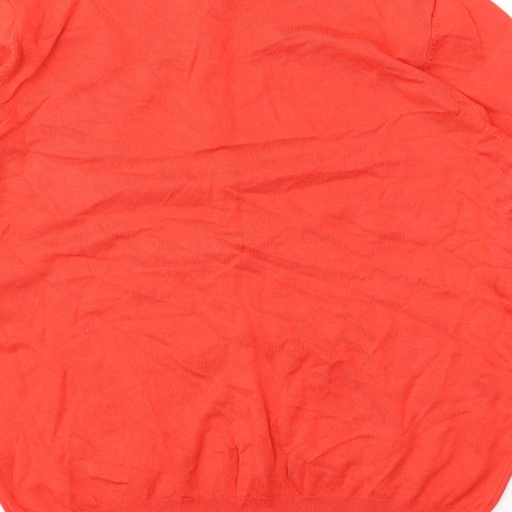 George Womens Red   Cardigan Jumper Size 12