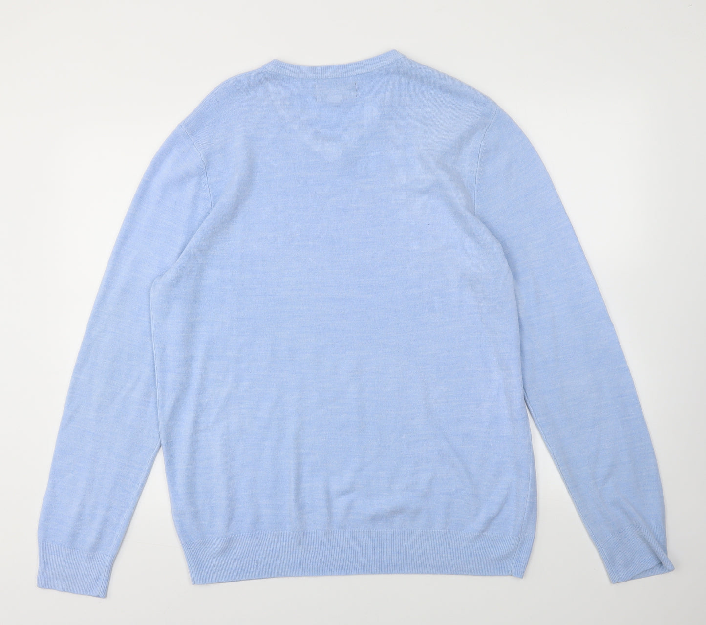BHS Mens Blue   Pullover Jumper Size L