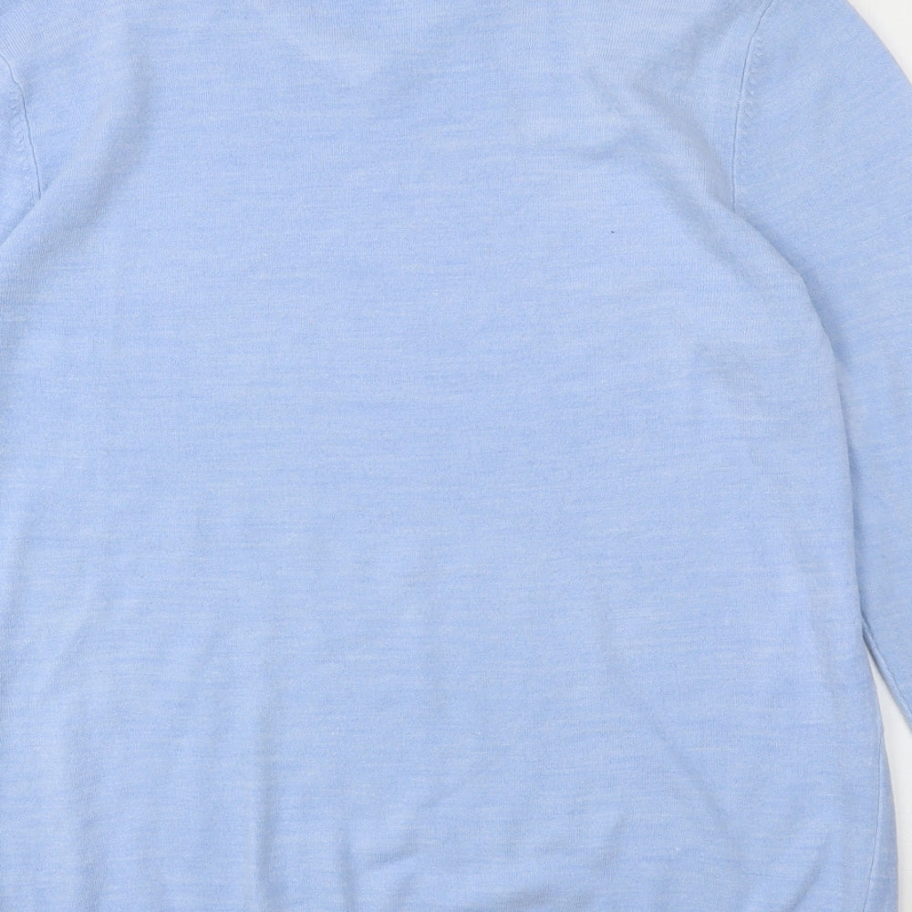 BHS Mens Blue   Pullover Jumper Size L