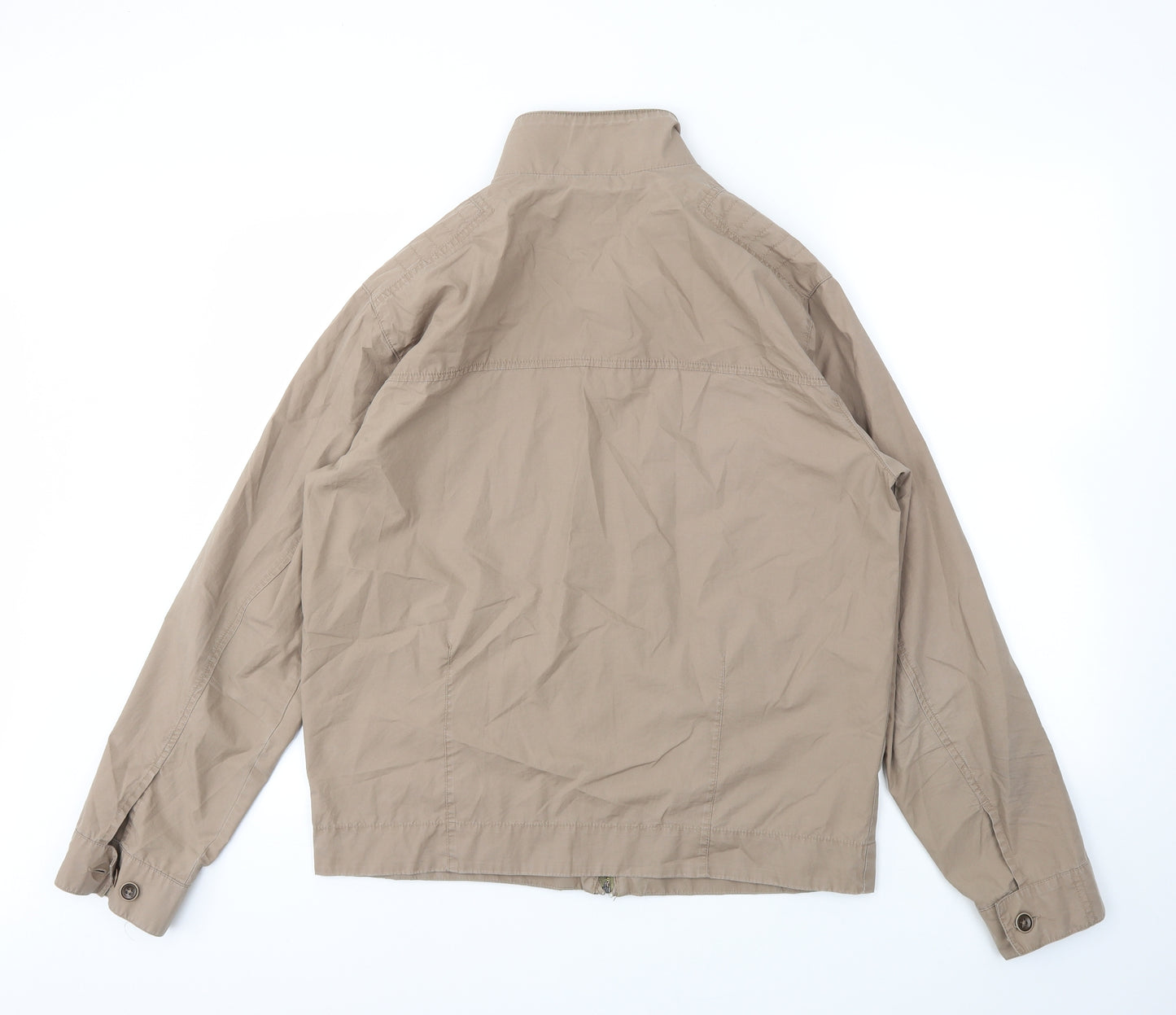 M&S Mens Brown Houndstooth  Jacket Coat Size M