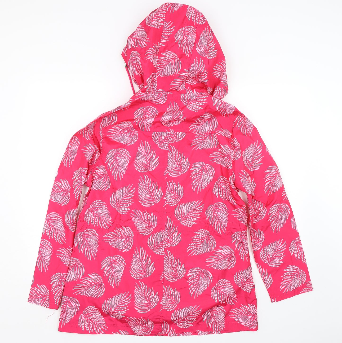 BONMARCHE Womens Pink Floral  Rain Coat Coat Size 12