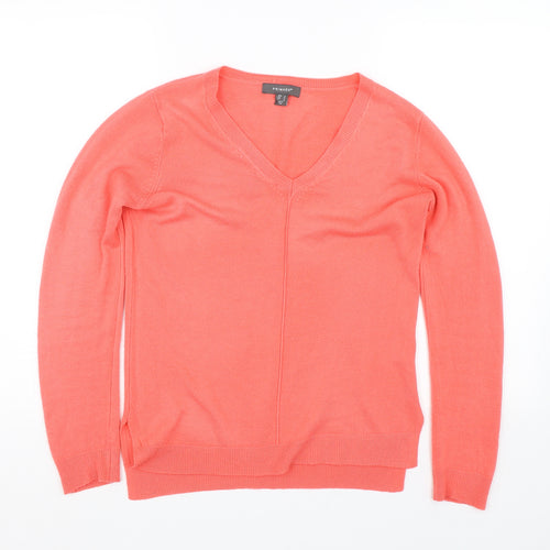 Primark Womens Orange   Pullover Jumper Size 10