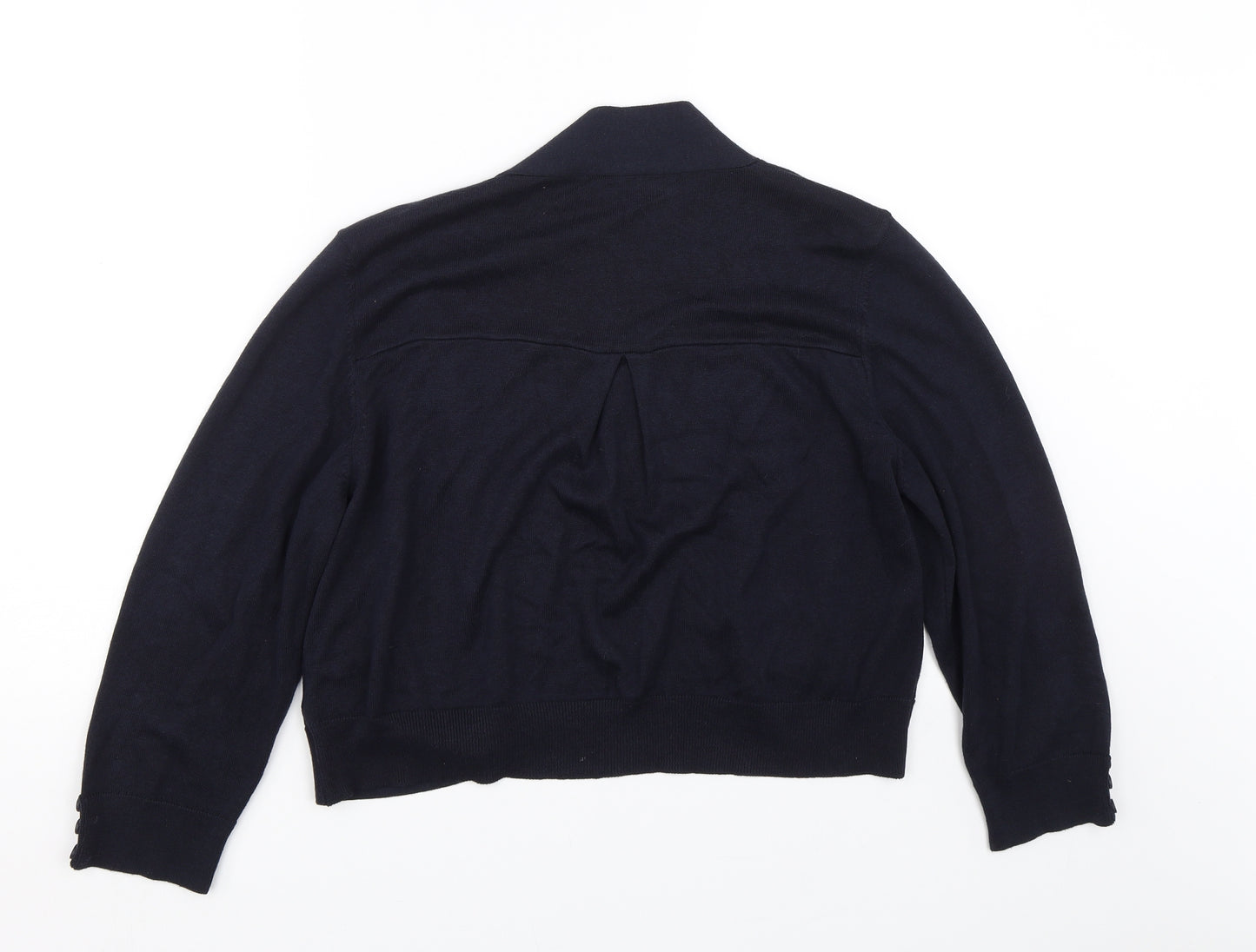 Wallis Womens Black   Cardigan Jumper Size L