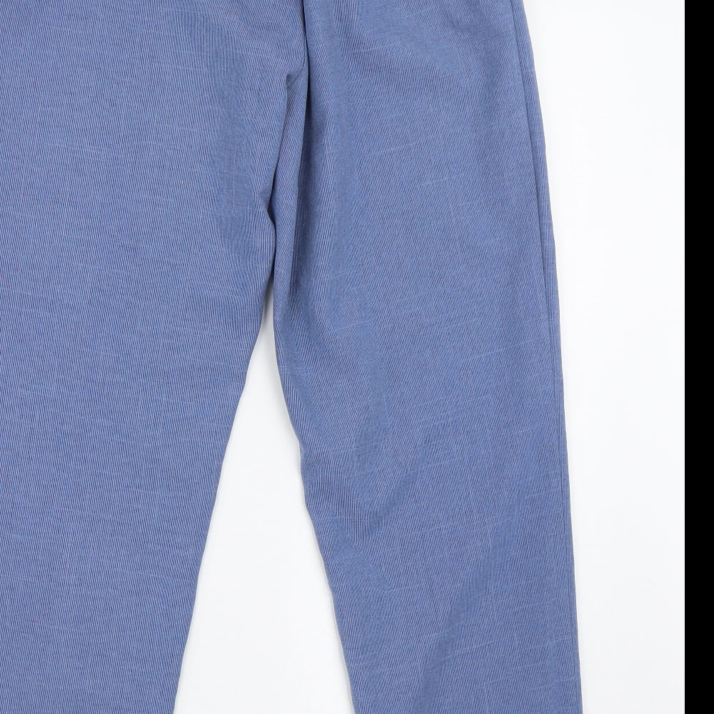 Preworn Womens Blue   Trousers  Size 10 L24 in