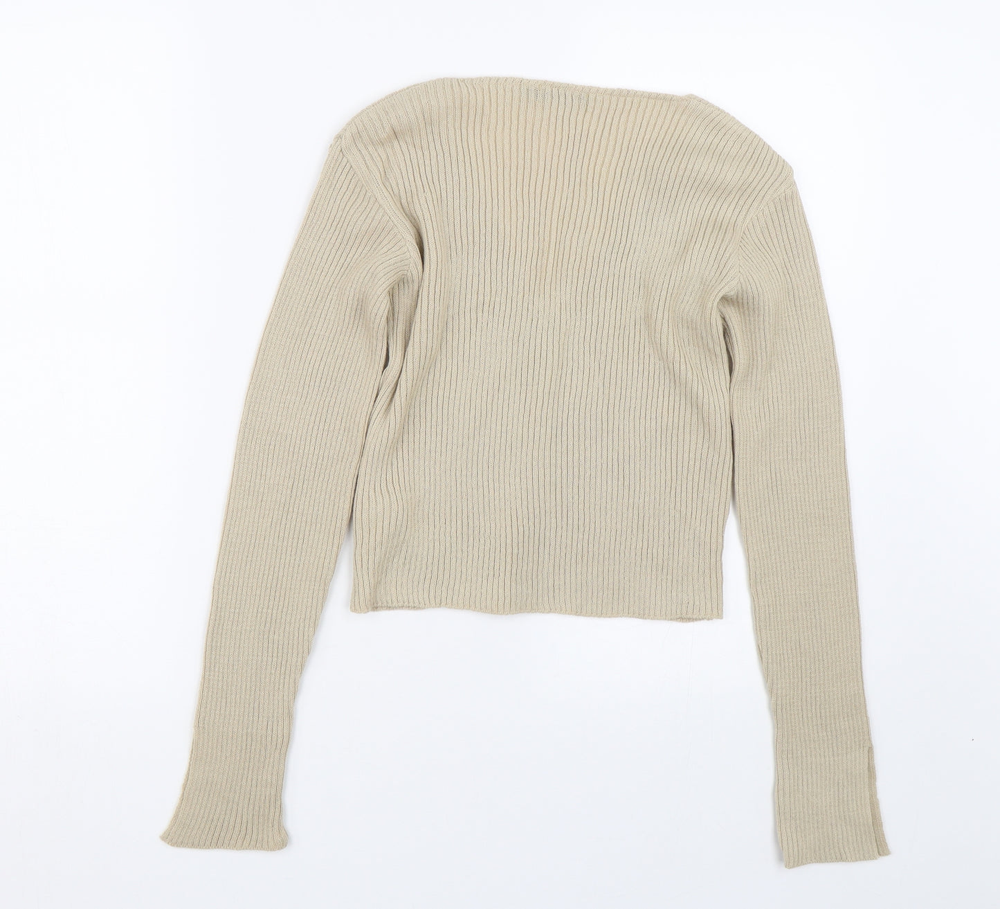 I SAW IT FIRST Womens Brown   Cardigan Jumper Size 8