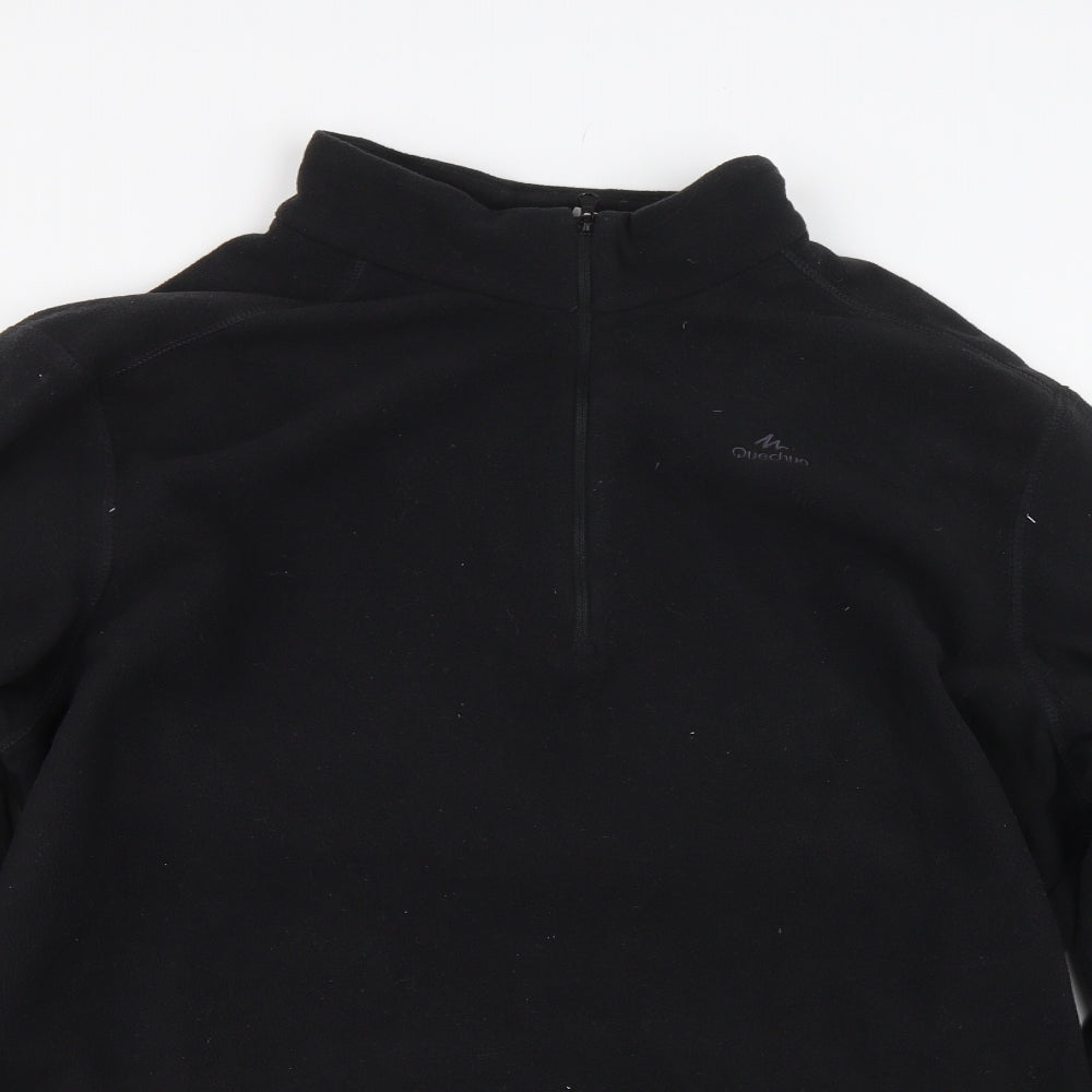 DECATHLON Mens Black   Pullover Sweatshirt Size XL