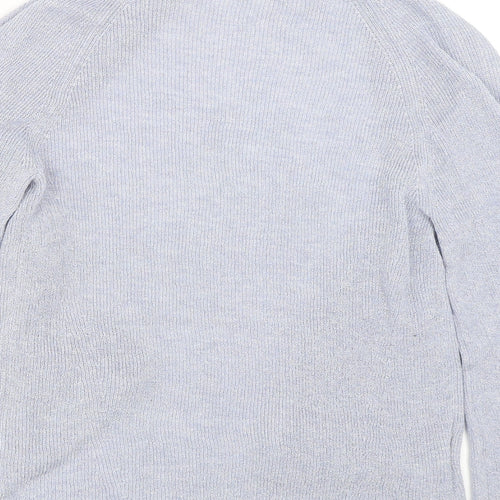 Mango Womens Blue   Cardigan Jumper Size S