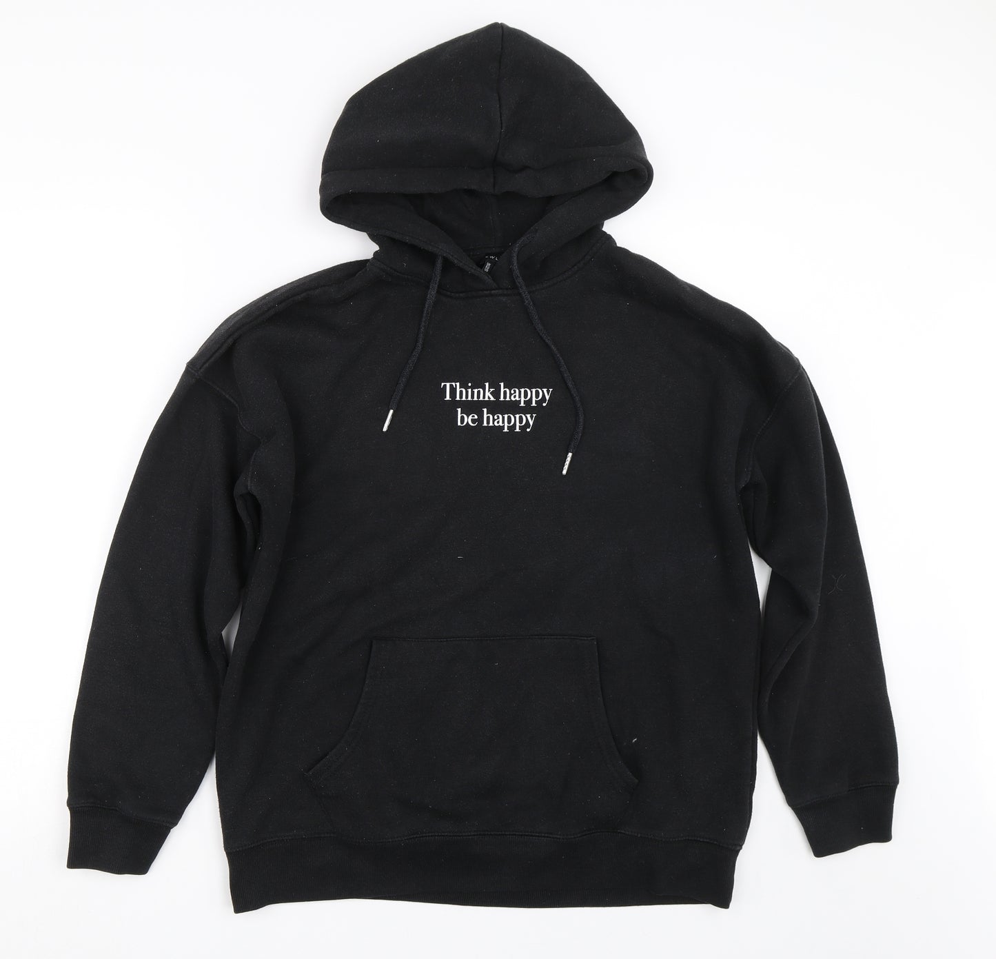 New Look Womens Black   Pullover Hoodie Size L