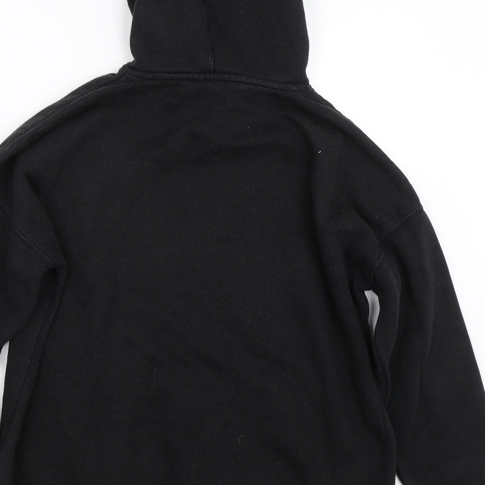 New Look Womens Black   Pullover Hoodie Size L