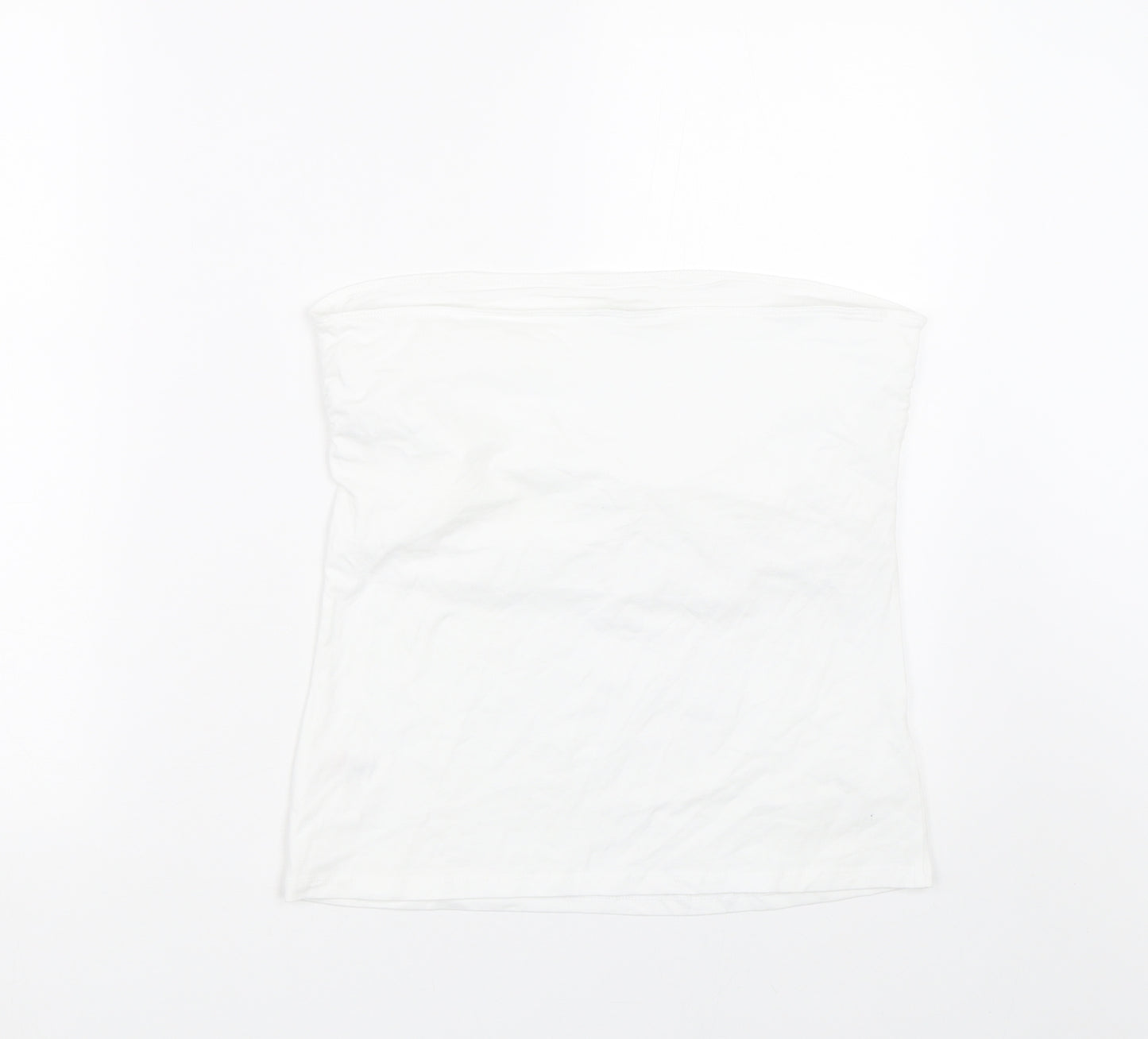 George Womens White   Wrap T-Shirt Size 14