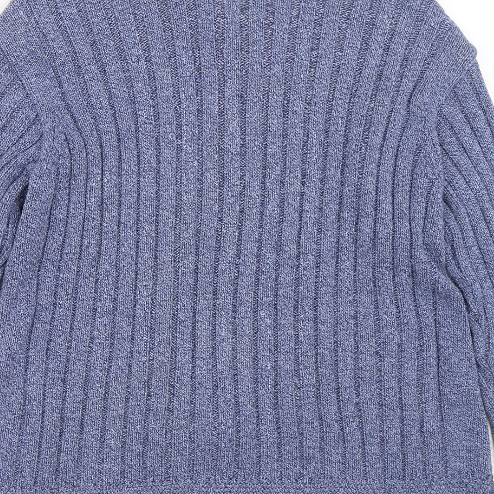 BHS Womens Blue   Cardigan Jumper Size 14