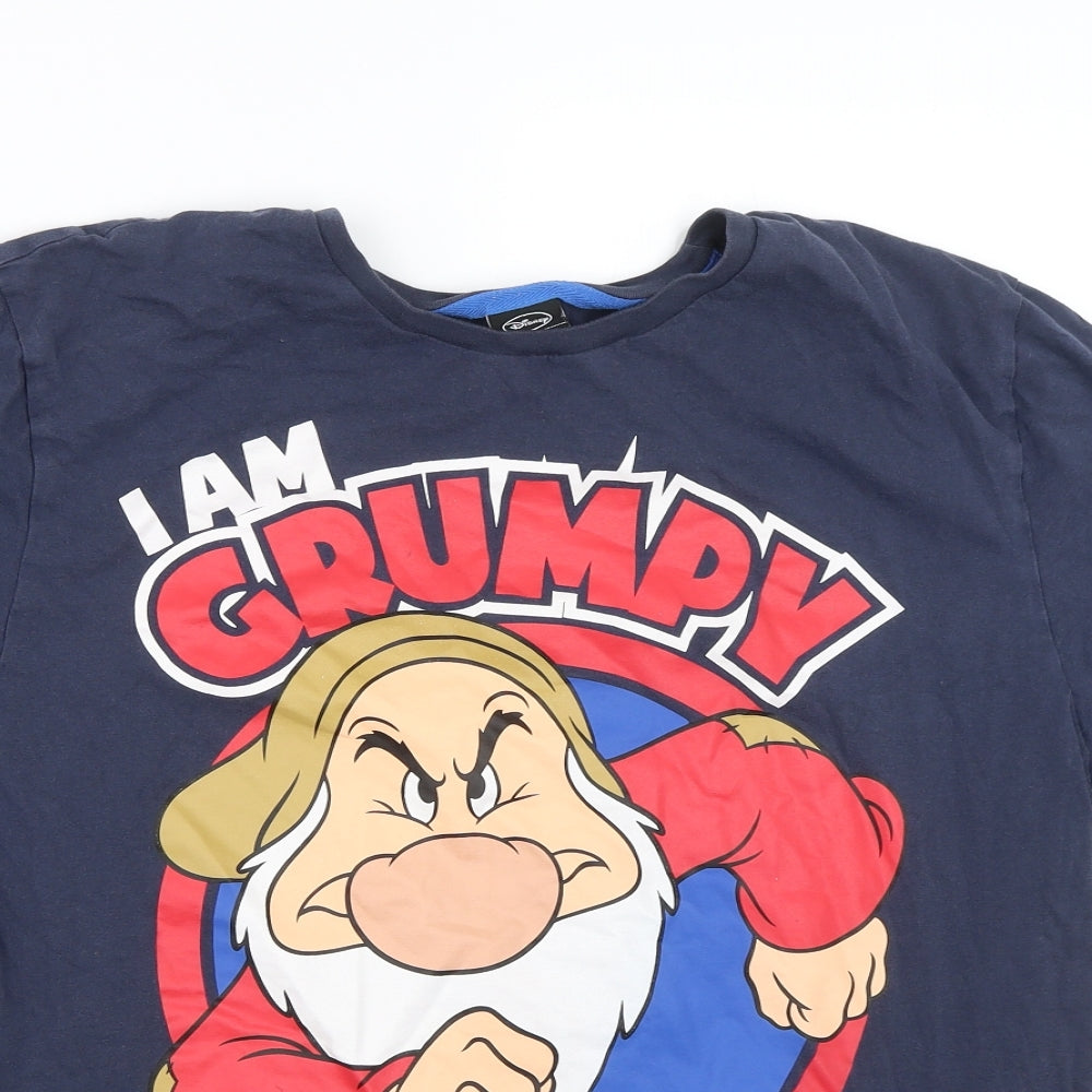 George Mens Blue    Pyjama Top Size L  - disney