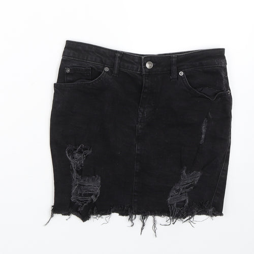 H&M Womens Black   Mini Skirt Size 6