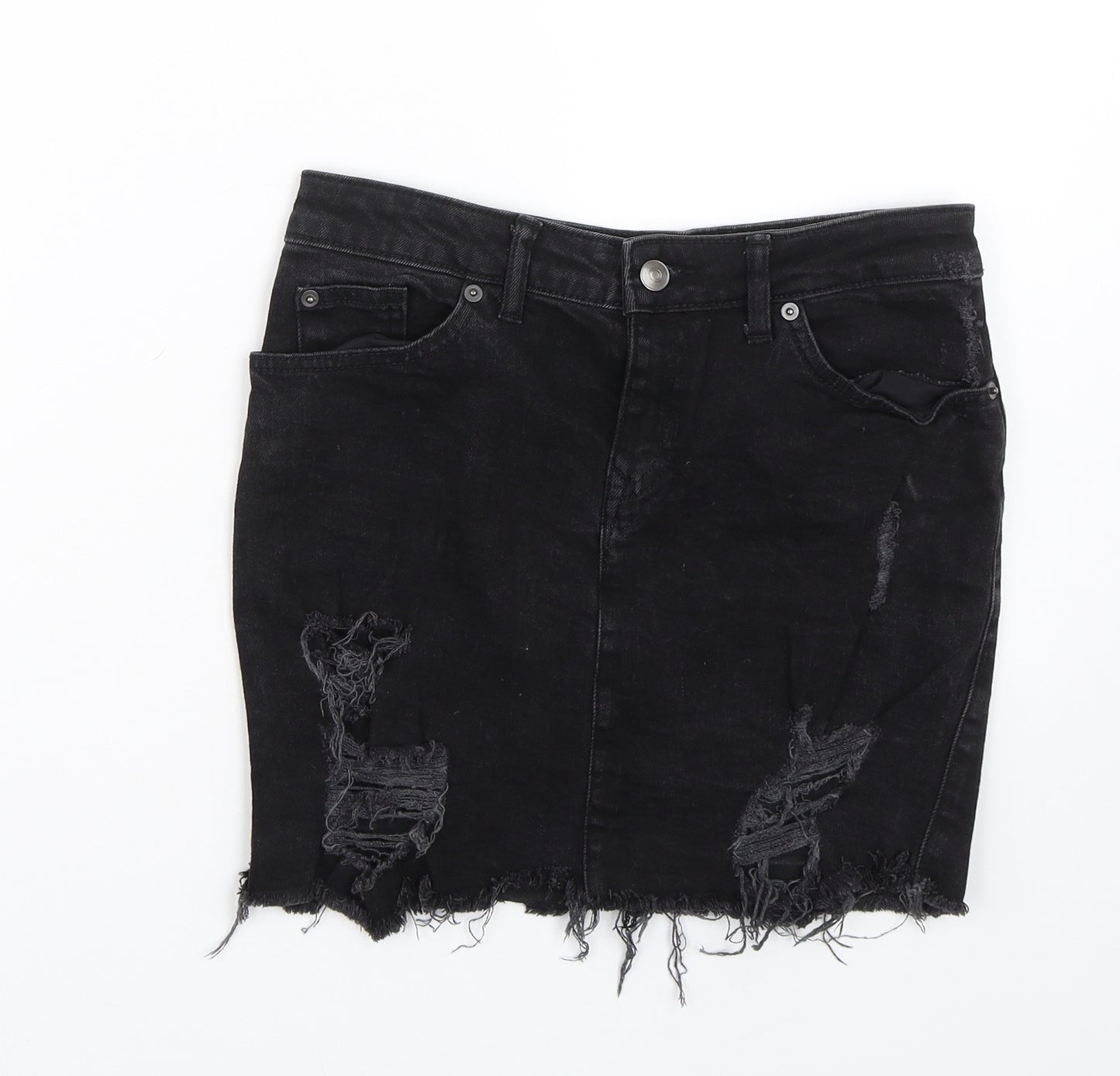 H&M Womens Black   Mini Skirt Size 6