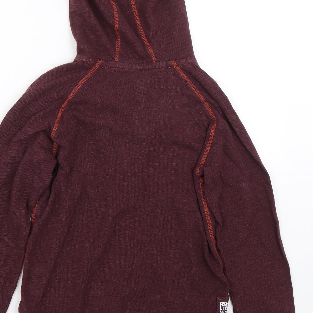 NEXT Boys Red   Pullover Hoodie Size 9 Years