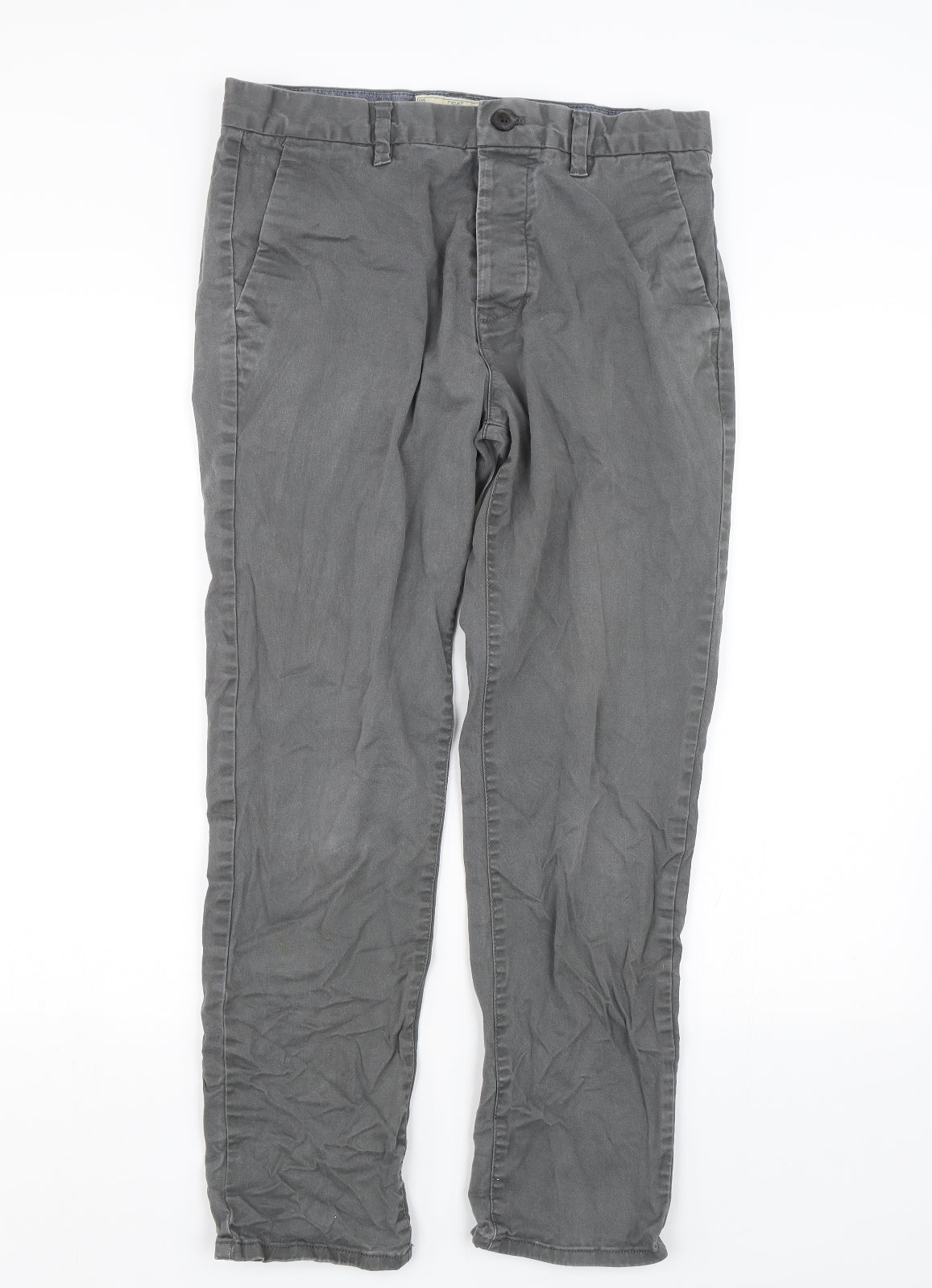 NEXT Mens Grey   Trousers  Size 32 L27 in