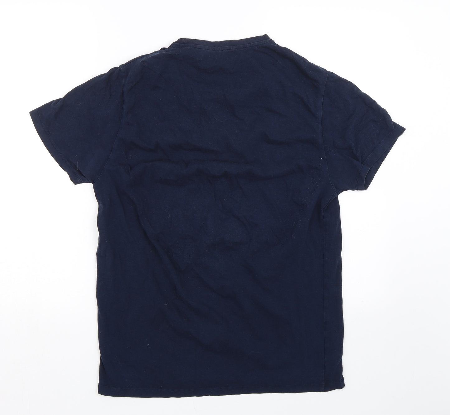 Cedar Wood State Mens Blue    T-Shirt Size L