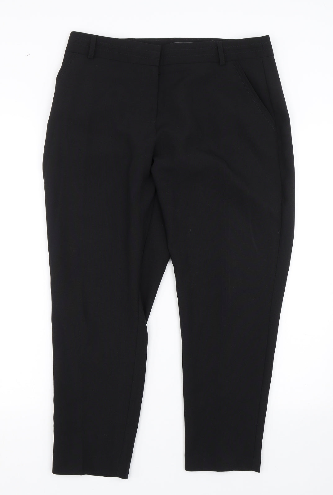 Primark Womens Black   Trousers  Size 12 L25 in