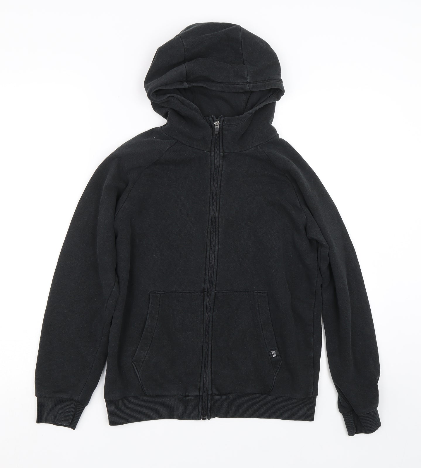 NEXT Boys Black   Full Zip Hoodie Size 12 Years