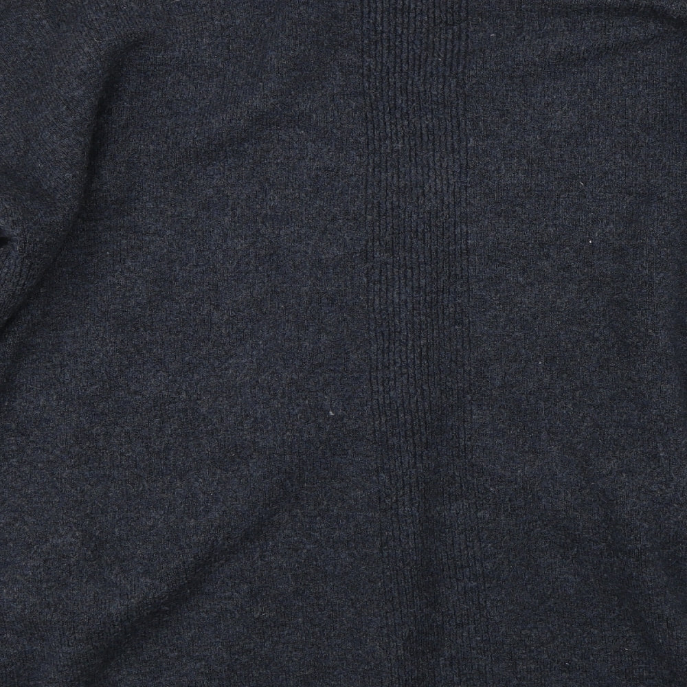 Preworn Mens Blue   Cardigan Jumper Size XL