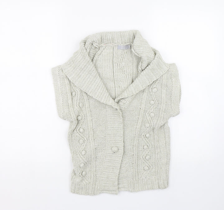 Topshop Womens Beige Cardigan Jumper Size 10