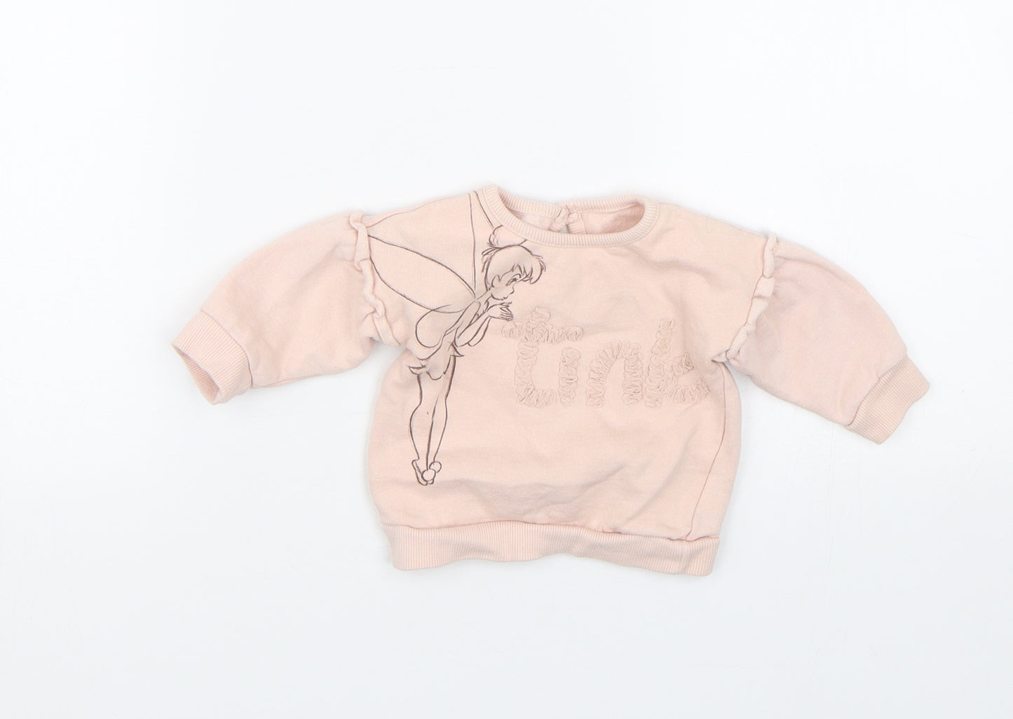 George Girls Pink   Pullover Jumper Size 0-3 Months  - Disney