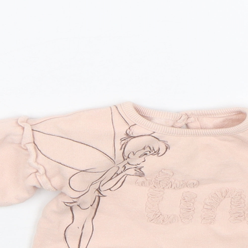 George Girls Pink   Pullover Jumper Size 0-3 Months  - Disney