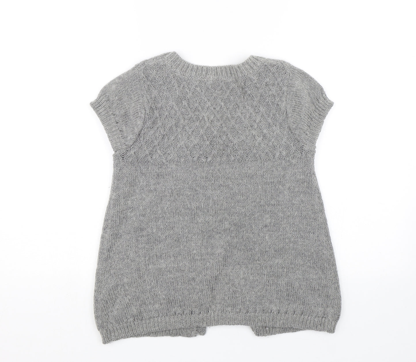 White Stuff Womens Grey   Cardigan Jumper Size 8