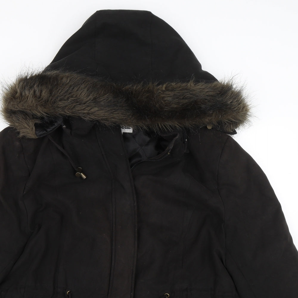 Rosseti Womens Black   Parka Coat Size 18