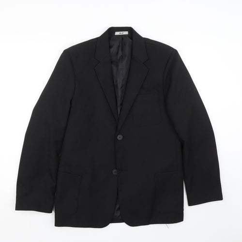 BHS Boys Black   Jacket Blazer Size 14 Years