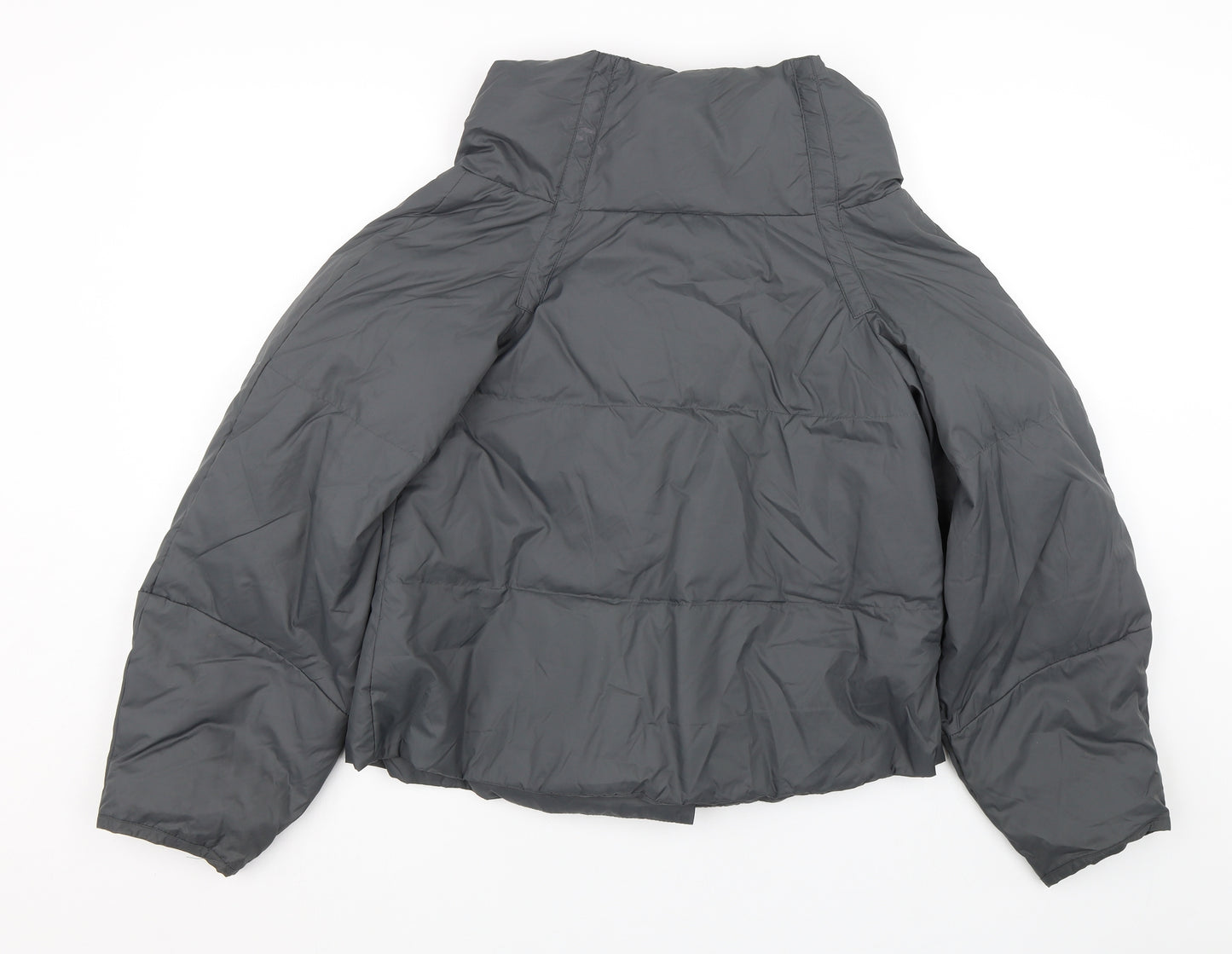 Topshop Womens Grey   Puffer Jacket Coat Size 8