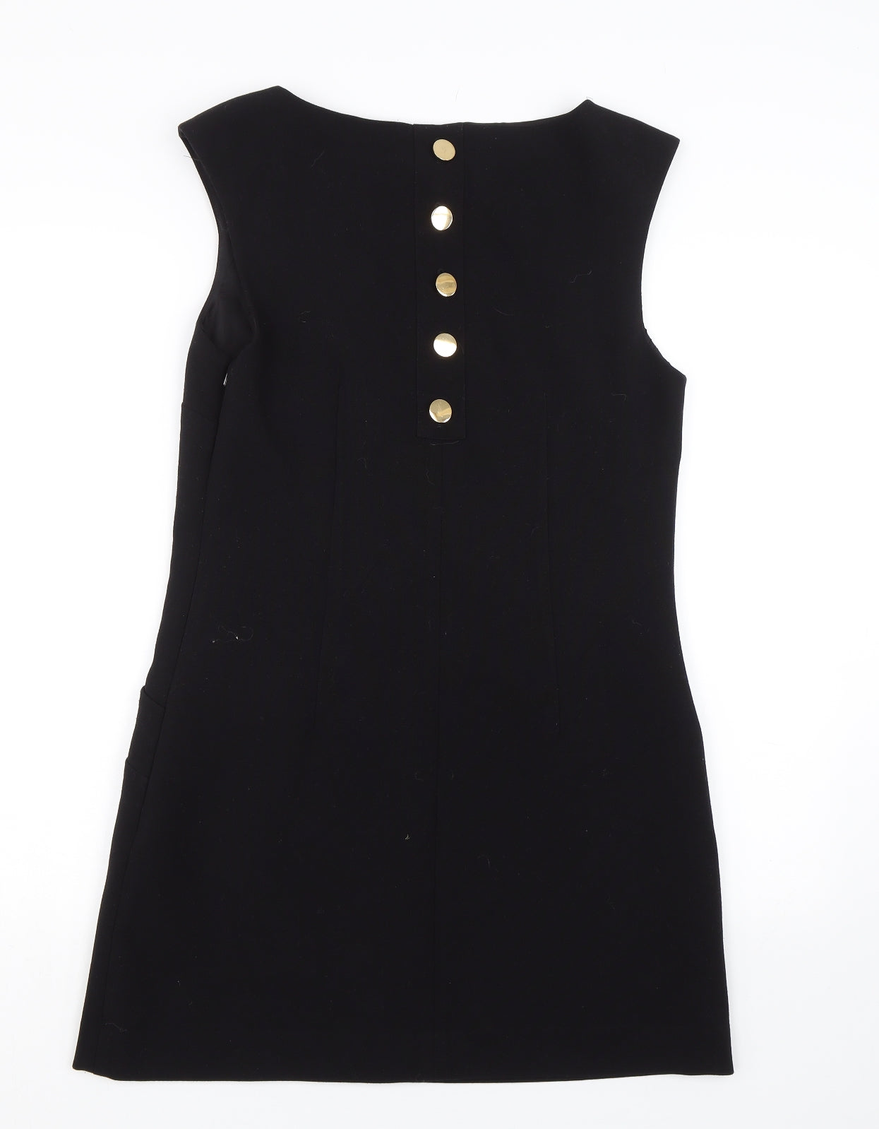 Warehouse Womens Black   Tank Dress  Size 12